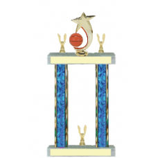 Trophies - #Basketball Shooting Star Spinner F Style Trophy